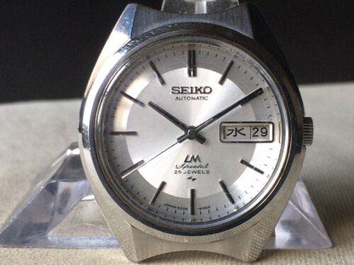 Vintage SEIKO Automatic Watch/ LM Special 5206-6110 25J SS 1972