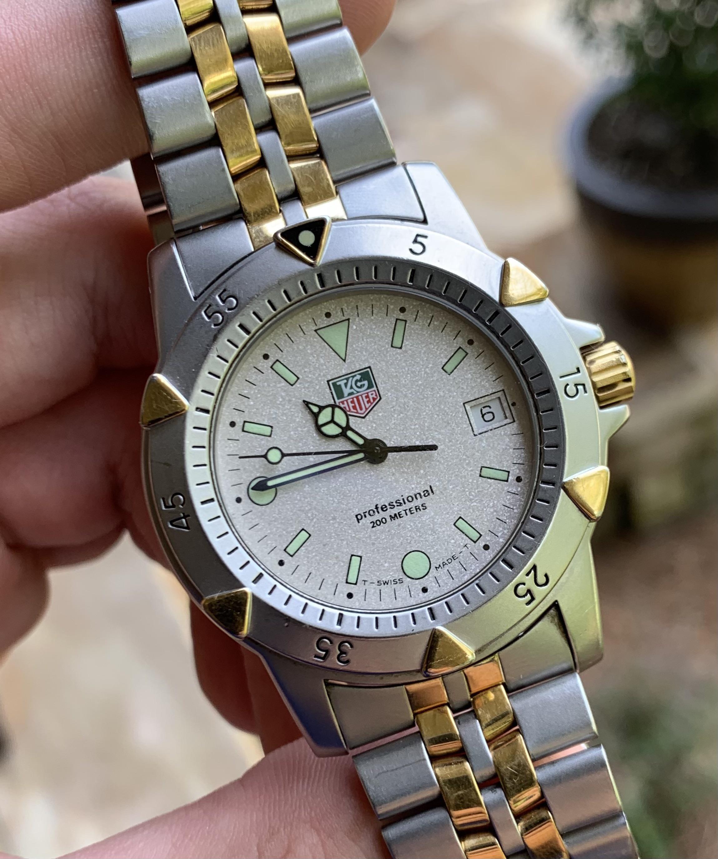 WTS] TAG Heuer Professional 200m 955.706G-20 | WatchCharts Marketplace