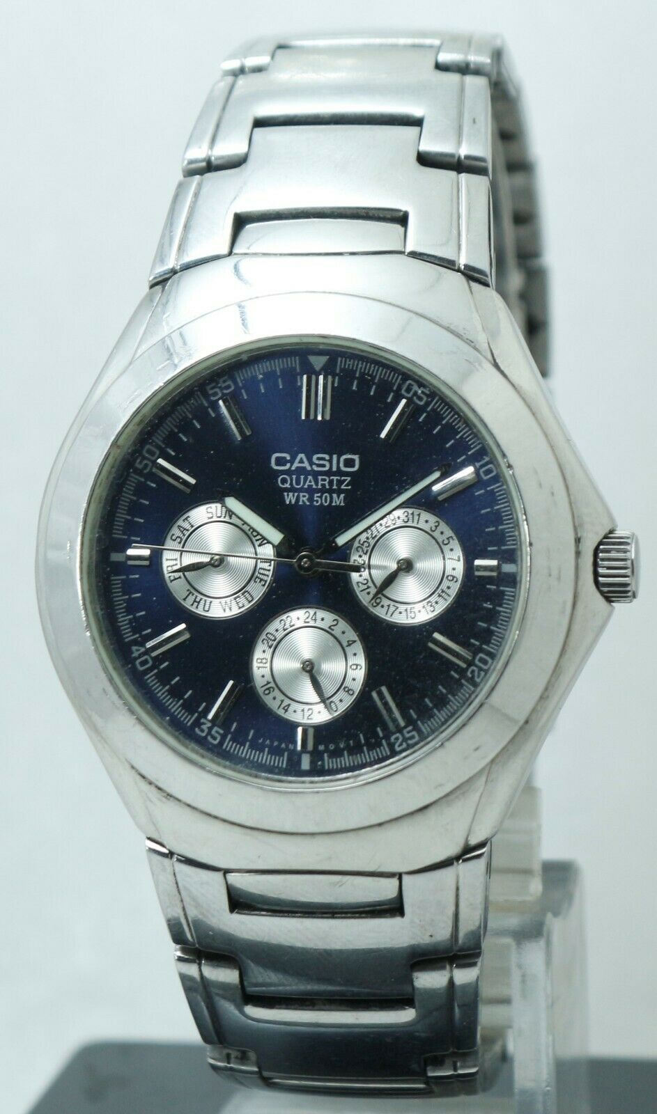 CASIO Enticer MTP 1247 Multi Dial Gents Excellent Condition Wrist Watch WatchCharts Marketplace