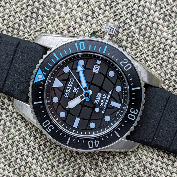 [WTS] Seiko SNE575 (38mm Padi solar) on unworn Seiko rubber strap $220 ...