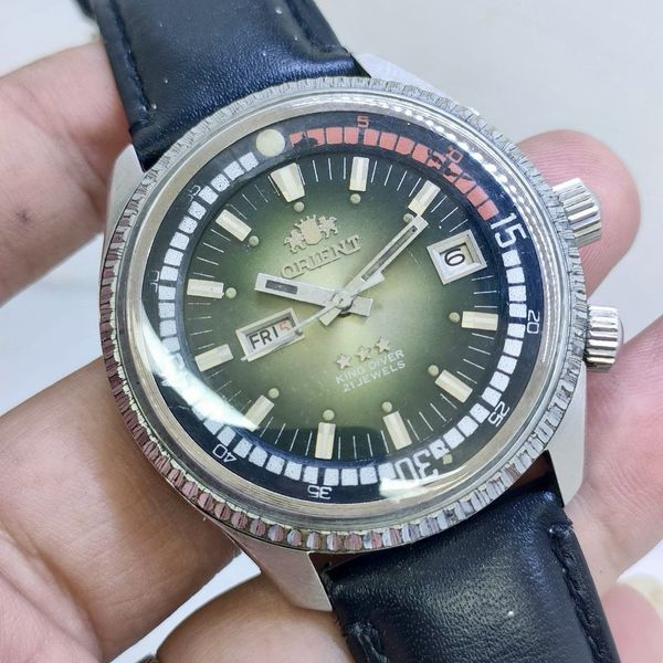 Orient King Diver Day Date Sub 40 Mt, 1980 - Vecchio E Bello - Foto 13
