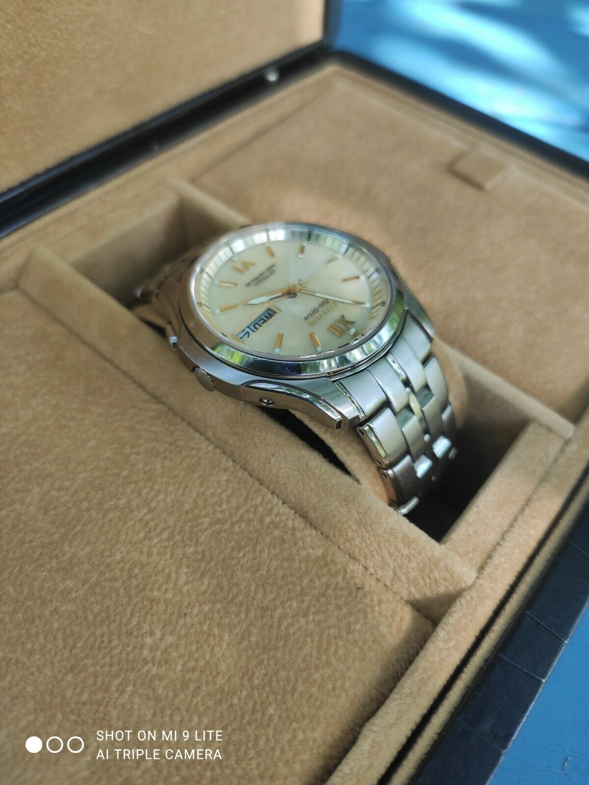 Citizen Attesa H100 Eco-Drive Duratect Titanium RC Quartz Watch