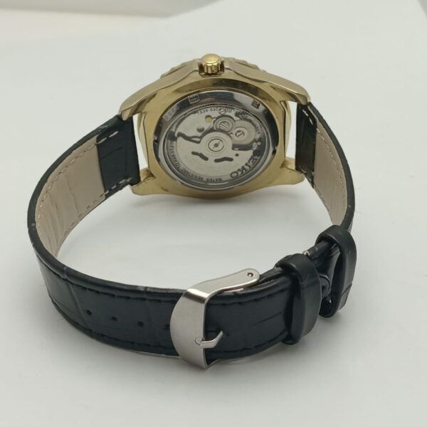 時計 SEIKO-5SPORTS 7S36-03C0 GOLD DIVER's SEIKO/Seiko] 7S36-03C0 5 Sports Day Date All Gold Watch GP