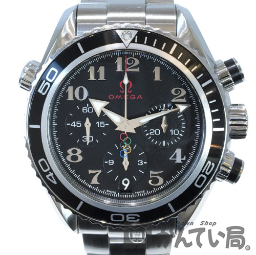 Used OMEGA 222.30.38.50.01.003 Seamaster Planet Ocean Olympic