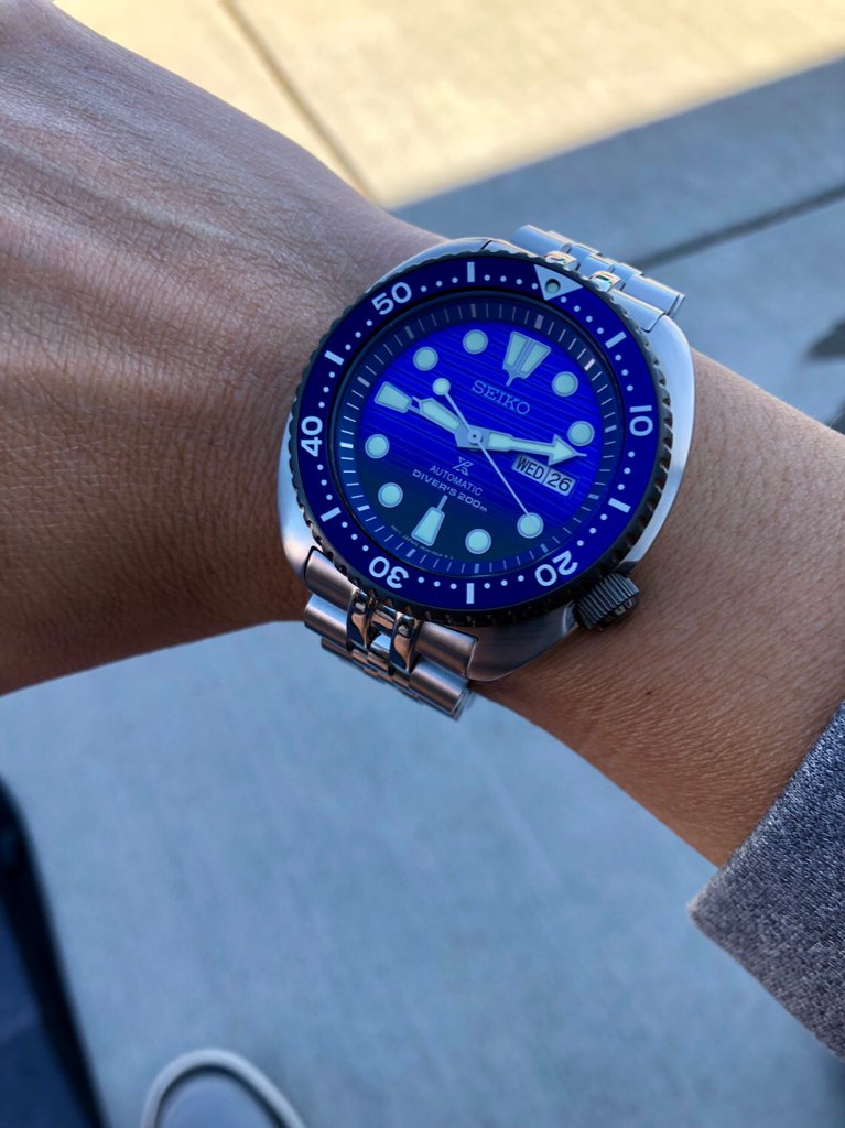 Seiko] My SRPC91 “Save The Ocean” Turtle on the Strapcode Angus