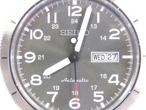 Mens Seiko Automatic 4R36-04H0 stainless steel dress wrist watch |  WatchCharts