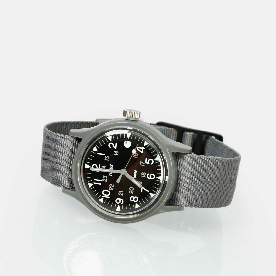 TIMEX × Carhartt WATCH / グレー Timex x Carhartt WIP Watch Collab Gray MK1 TW2R84900 NEW Tin
