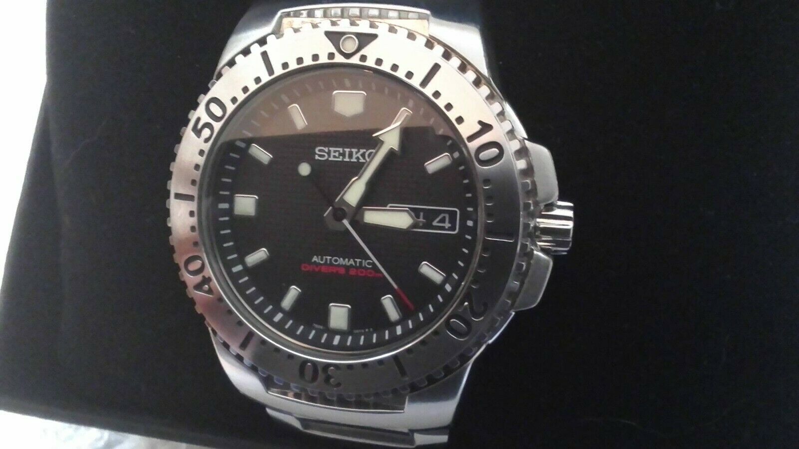 SEIKO SCUBA SPORT DIVER 7S26-01X0 BLACK KNIGHT SKXA49 AUTOMATIC
