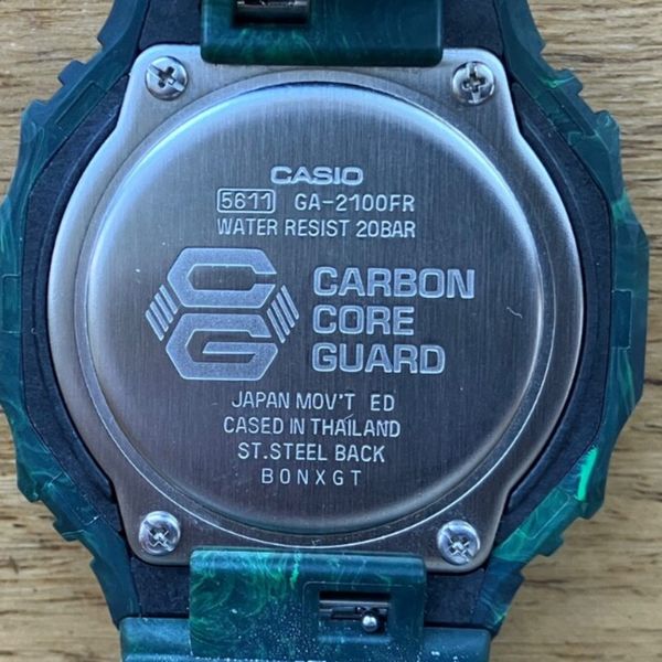 Orologio Casio G-Shock GA-2100FR-3AER Foggy Forest uomo - 2b Gioielli