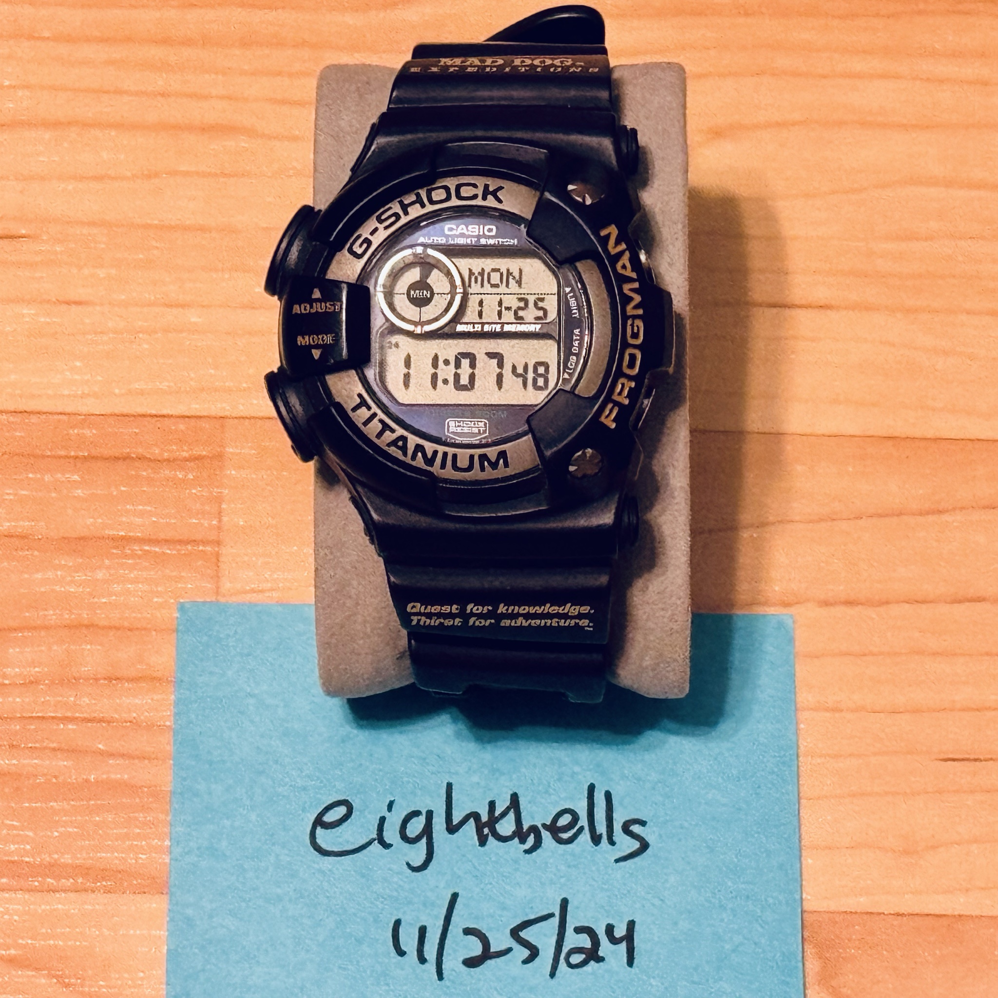 WTS] Casio G-Shock DW-9900MD-2T Mad Dog Expeditions Navy Blue