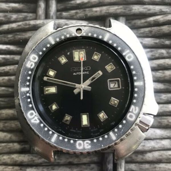 Seiko 6105 8119 Parts Or Project Watch Nice Clean Movement. | WatchCharts