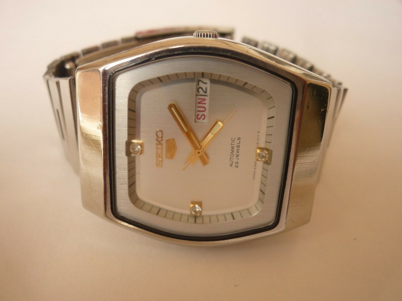 Seiko 5 Automatic 23 Jewels 6349-5090 Watch Japan | WatchCharts