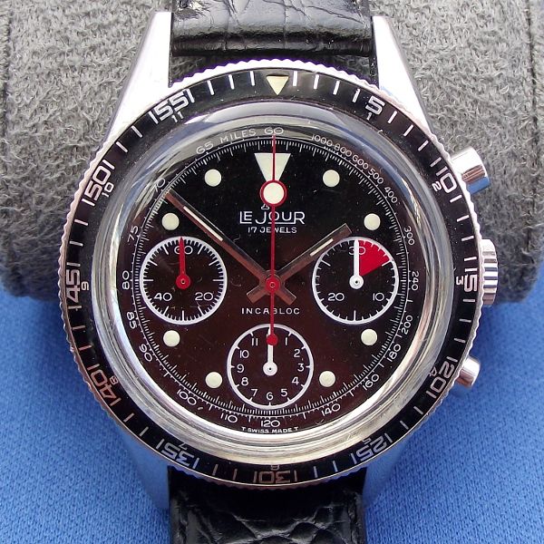 WITHDRAWN: Vintage 1960's Le Jour Chronograph w/Valjoux 7736 **Must See ...