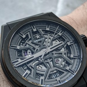 WTS] Zenith Defy Classic Skeleton Black Ceramic 49.9000.670/77.R782