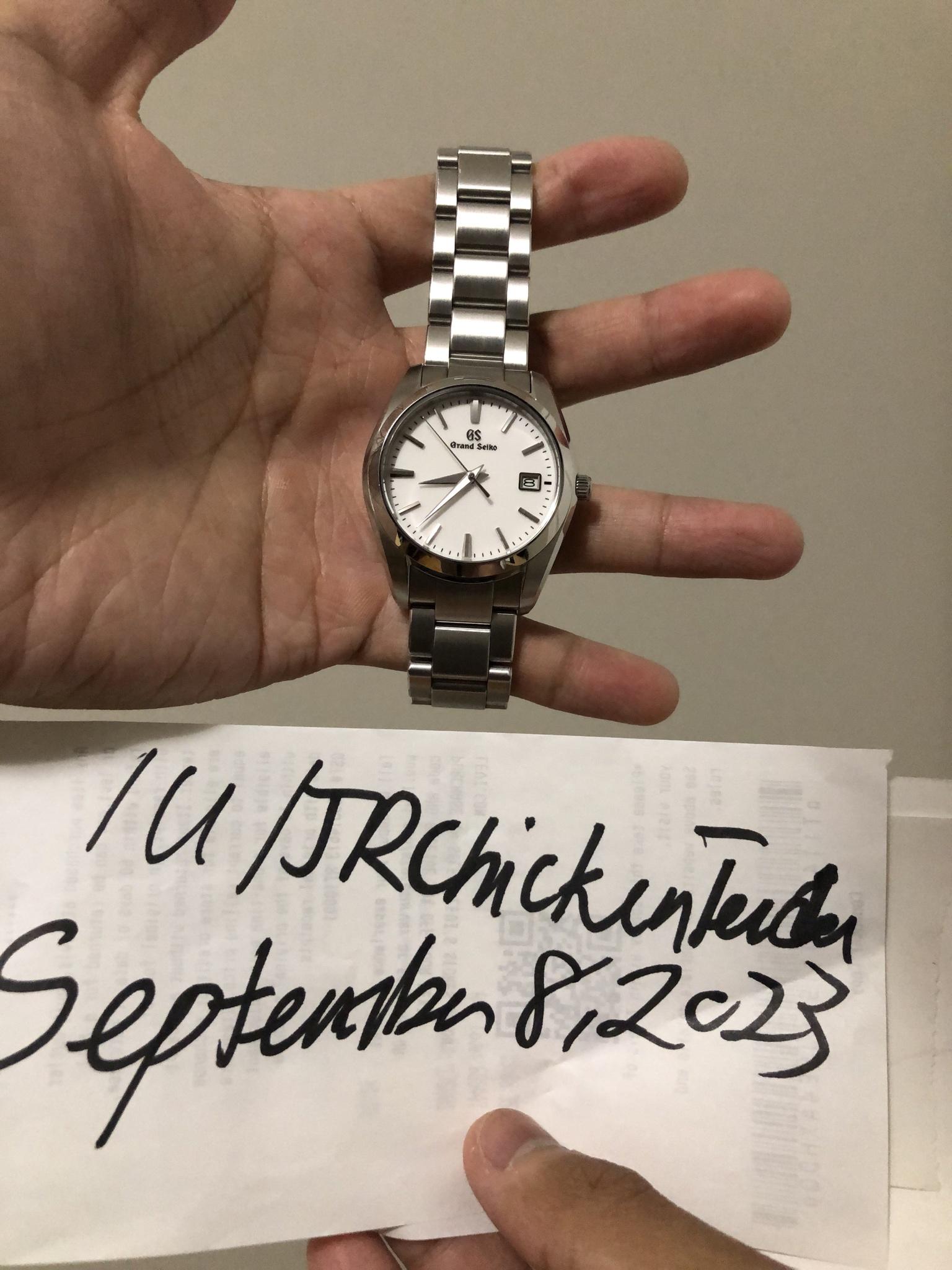 WTS Grand Seiko SBGX 259 WatchCharts Marketplace