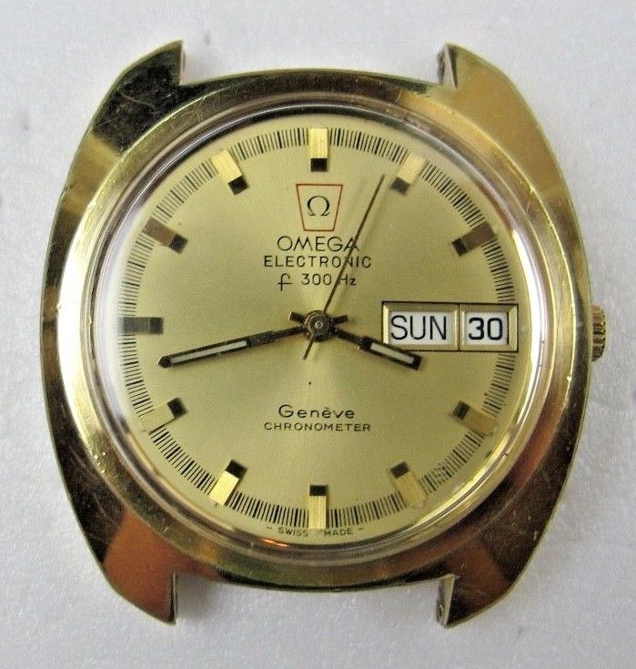 Omega Electronic F300 Tuning Fork Watch (ESA 9164) runs