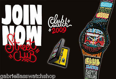 STREET CLUB! Swatch Special Pack w GRAFFITI by GREMS! NIP