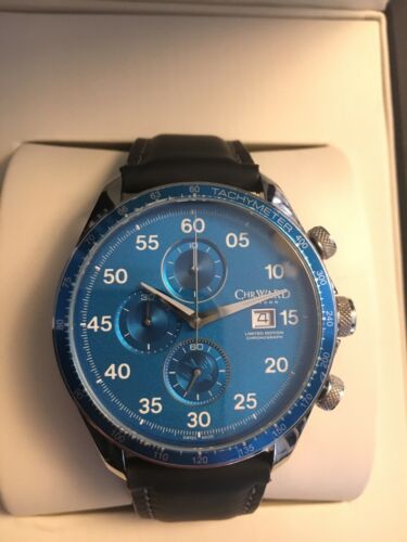 Christopher Ward C7 Rapide Bluebird Chronograph 0272 of 1912 Limited Edition WatchCharts Marketplace