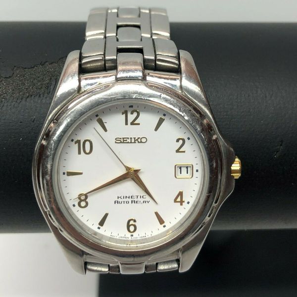 Seiko Kinetic Auto Relay Men's Watch Model 5J22-0869 | WatchCharts