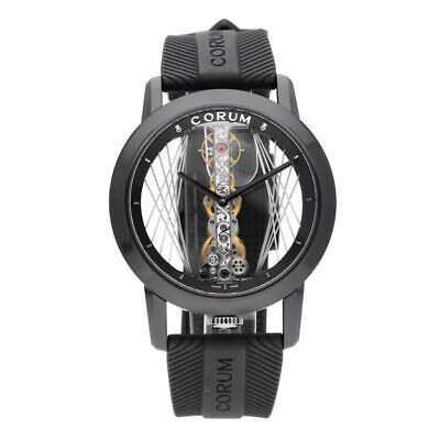 Corum Golden Bridge Titanium DLC 43mm Manual Wind LE Men s Watch