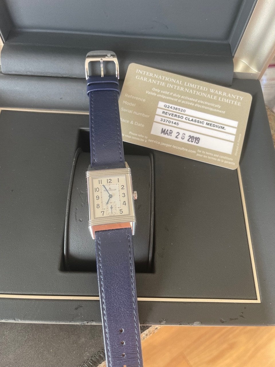 JLC Reverso Medium Small Seconds Manual Wind Q2438520