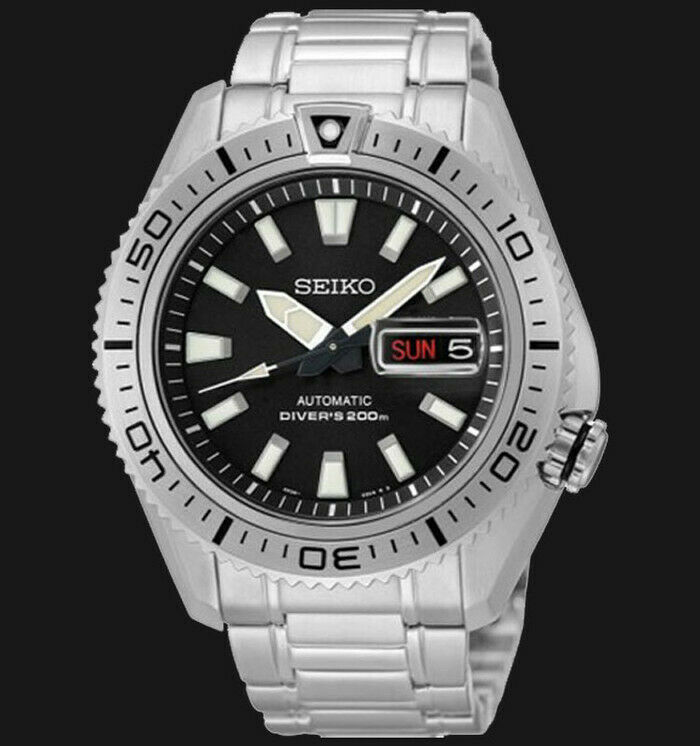 SEIKO STARGATE II 2 SRP491K1 Automatic Watch 4R36-02Z0 NOS 200m