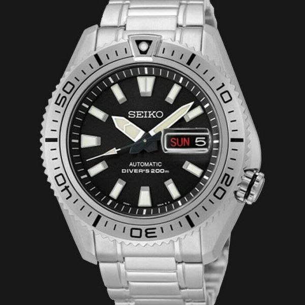 SEIKO STARGATE II 2 SRP491K1 Automatic Watch 4R36-02Z0 NOS 200m