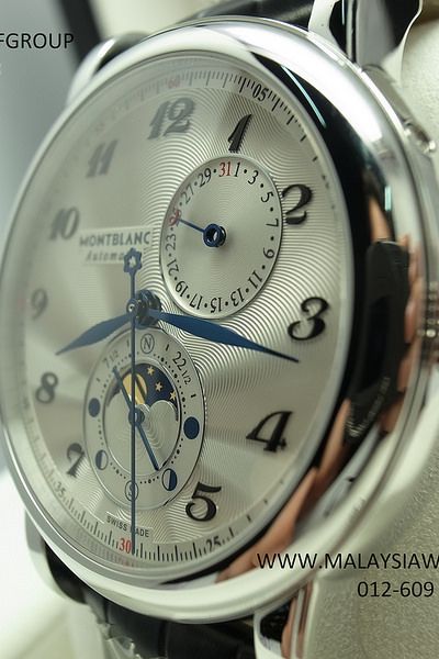 Montblanc Star Twin Moonphase 110642 42mm Silver Dial Box Papers