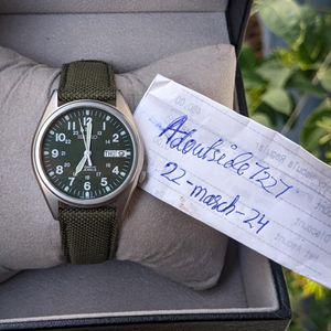 wts] Seiko SKX Military field Green Dial Automatic SKX427 7S26
