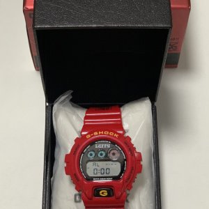 G Shock X One Piece Monkey D Luffy Red Dw6900 Watchcharts