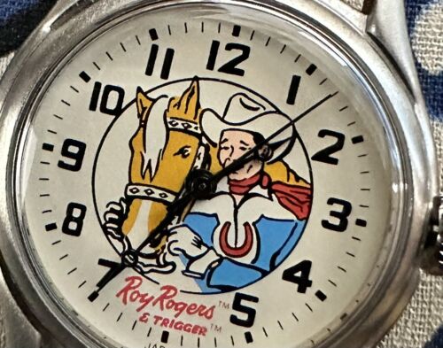 最新作特価1993 フォッシル FOSSIL社製 Roy Rogers ロイ・ロジャース 腕時計 カウボーイ 西部劇 フォッシル