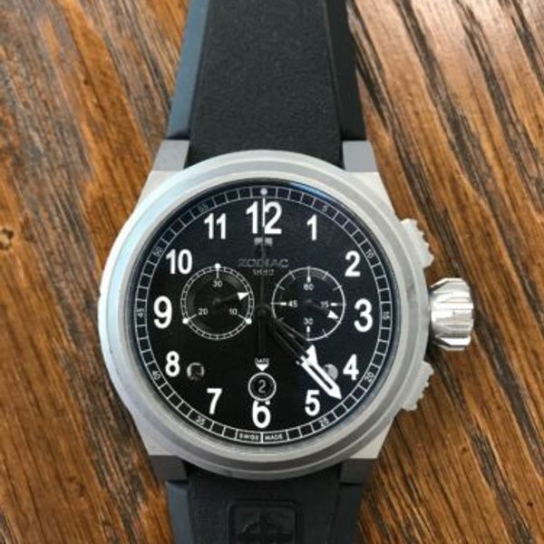 新品未使用　ZODIAC ZMX-04 LIMITED ZODIAC 48mm LIMITED Edition ZMX-04 Automatic TITANIUM 492