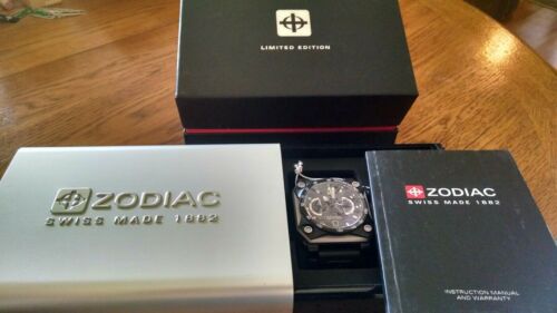 Zodiac ZMX+01 Adventure Chrono Swiss Black/Grey Watch ZO8518