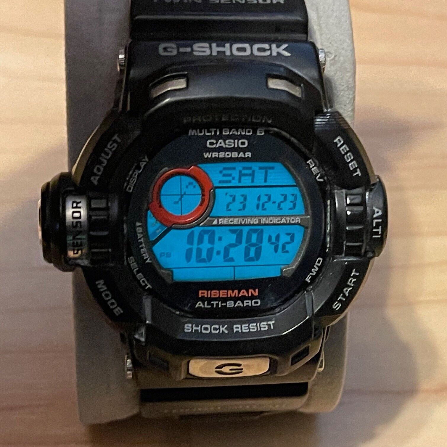 Casio G-Shock GW-9200J-1 Riseman Solar Atomic JDM Vintage Digital