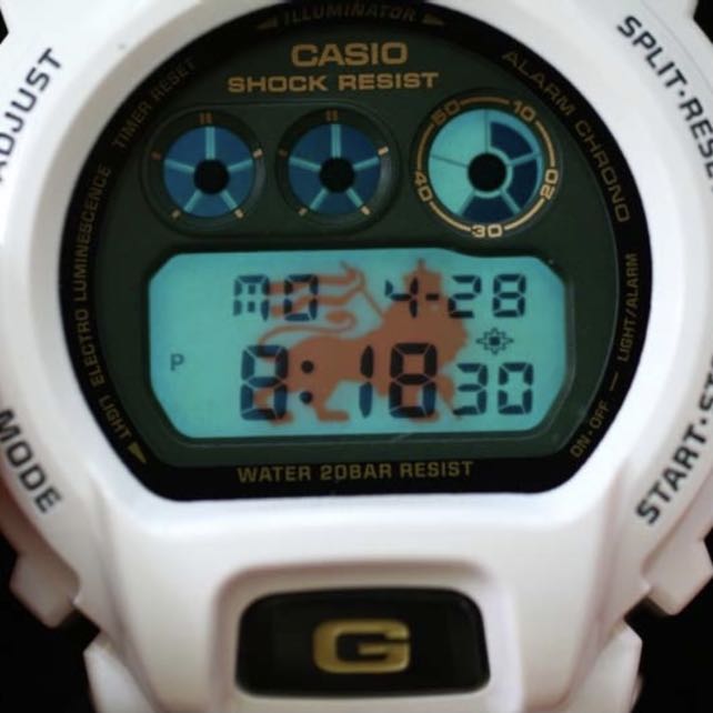 CASIO G-Shock RASTAFARIAN Jamaica DW-6900R-7 Limited Edition Watch 