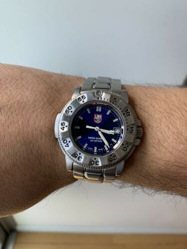 LUMINOX 3200 NAVY SEALS ブルー　中古品 Luminox Series 3200 Navy Seal Watch for sale online | eBay
