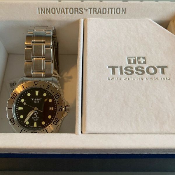 Tissot Sydney 2000 Olympic men's chronograph wristwatch WatchCharts