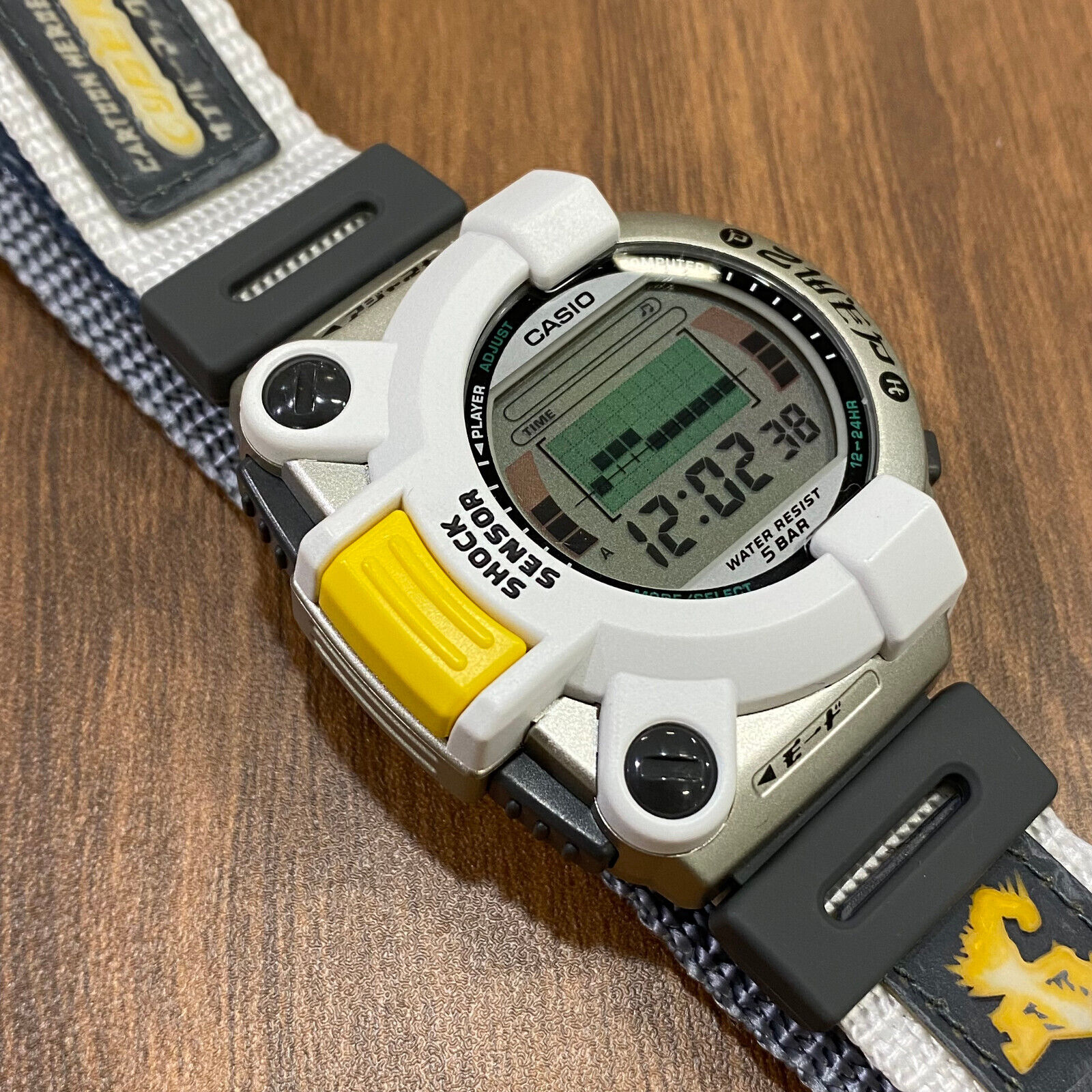 CASIO JG-310-7CT Cyber Max Cartoon Heroes Japanese Digital Watch