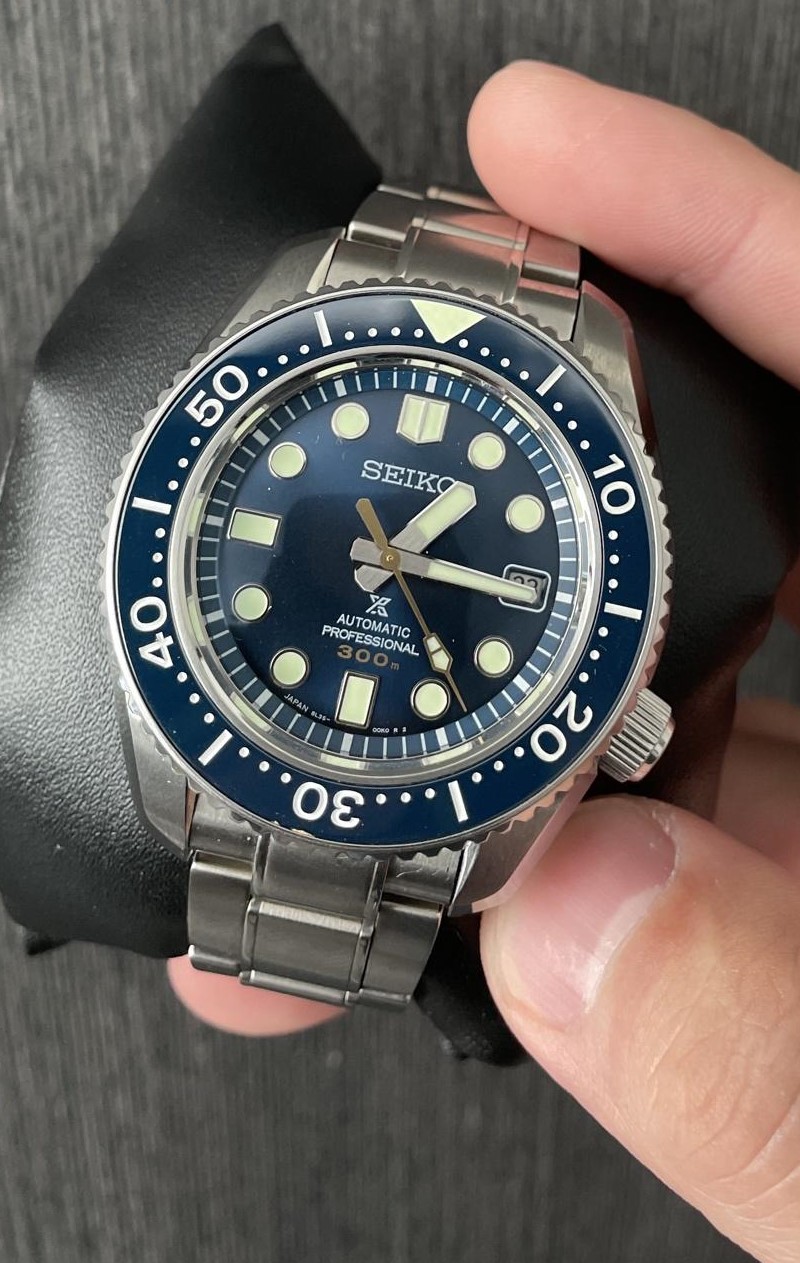 WTS Seiko MM300 Blue SLA023 w Strapcode Jubilee Crafter Blue Strap 1625 USD WatchCharts Marketplace