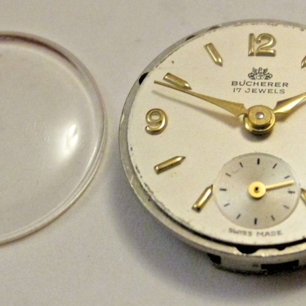 Open Innards Watch Carl F Bucherer Mechanical Ladies Watch Innards Works Well Spares or ...