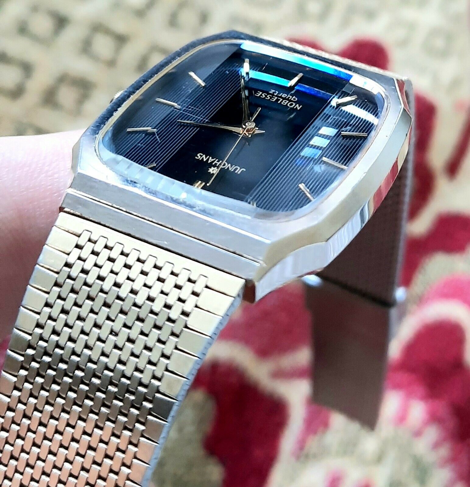 Junghans Noblesse Gold Plated Handsome Vintage Mens Germany