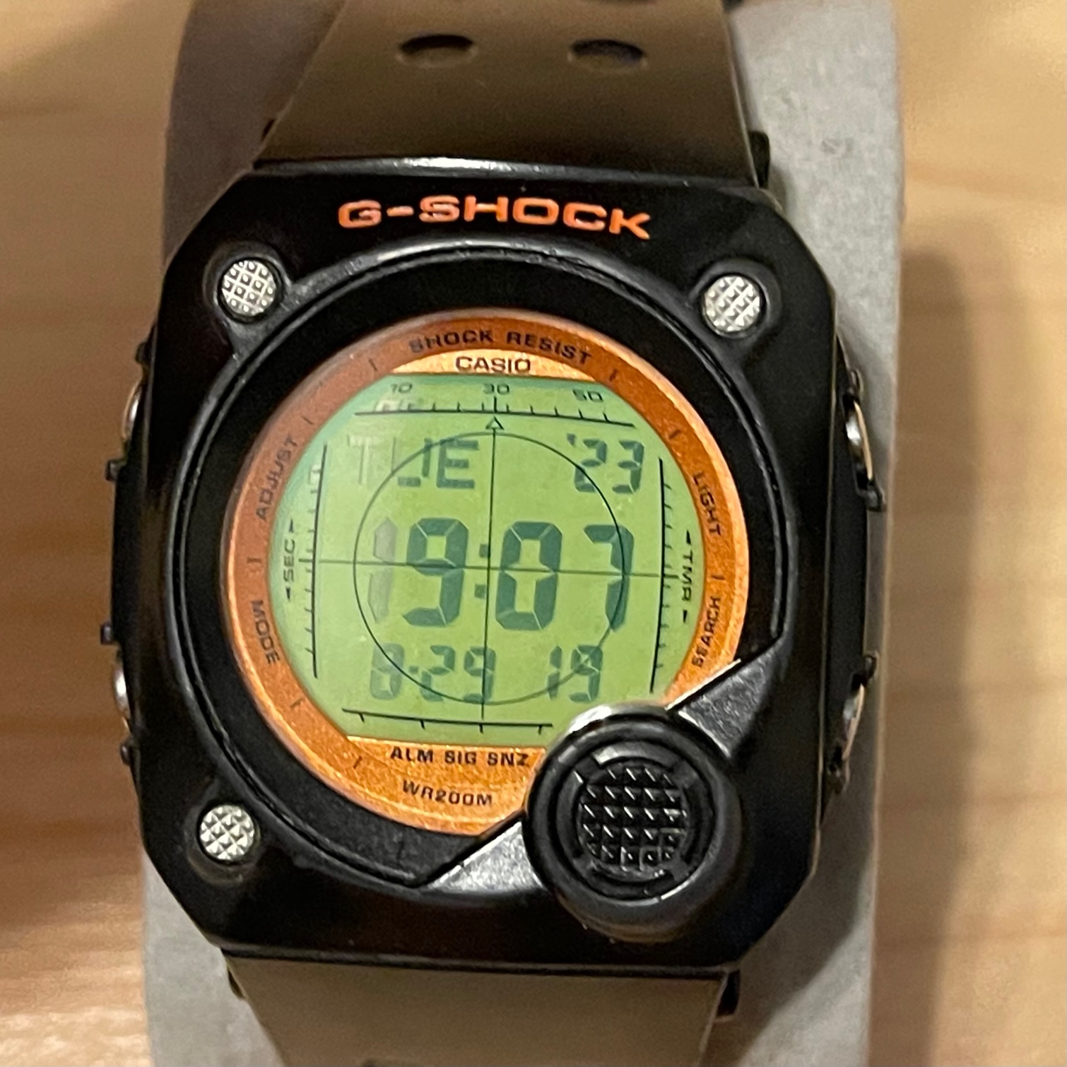 WTS] Casio G-Shock G-8000B-4 “Sniper” Vintage Orange Black Digital