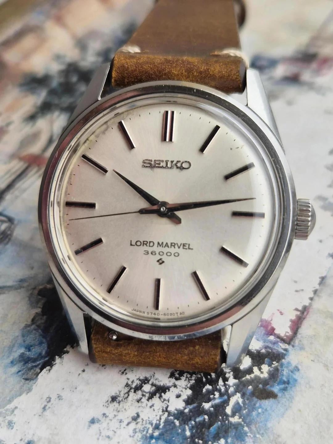 贈る結婚祝い Marvel Lord Seiko WTS] 36000BPH 5740-8000 JDM Hi-Beat 宗教学