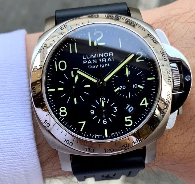 FS Panerai Luminor Chrono Daylight Automatic 44mm PAM00196