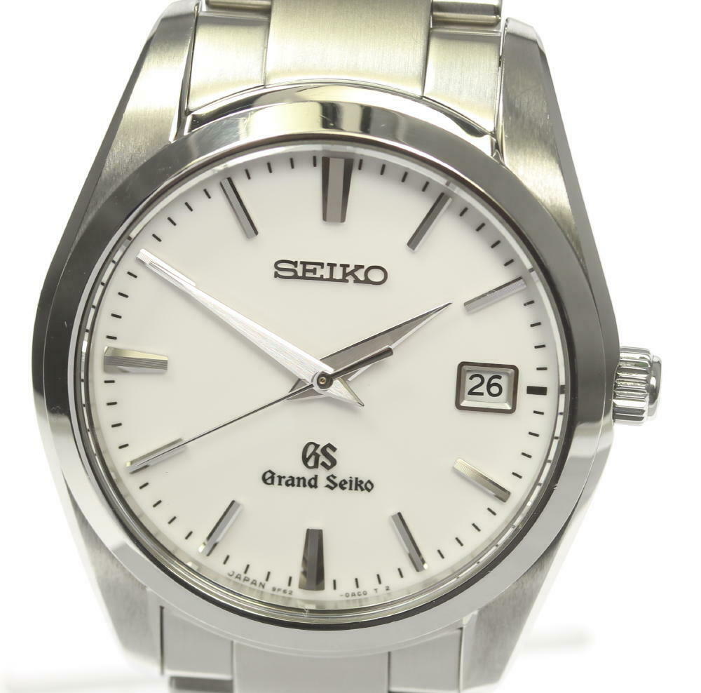 Seiko Grand Seiko Sbgx059 9f62 0ab0 White Dial Quartz Men S Watch Watchcharts