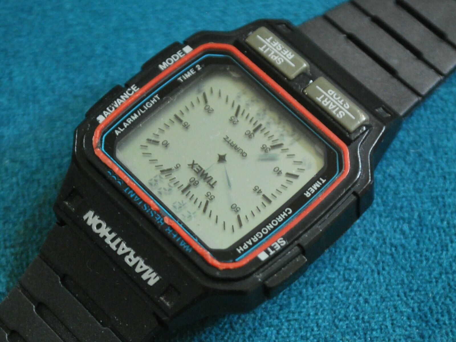 Nice Rare Vintage 1985 TIMEX Marathon Men