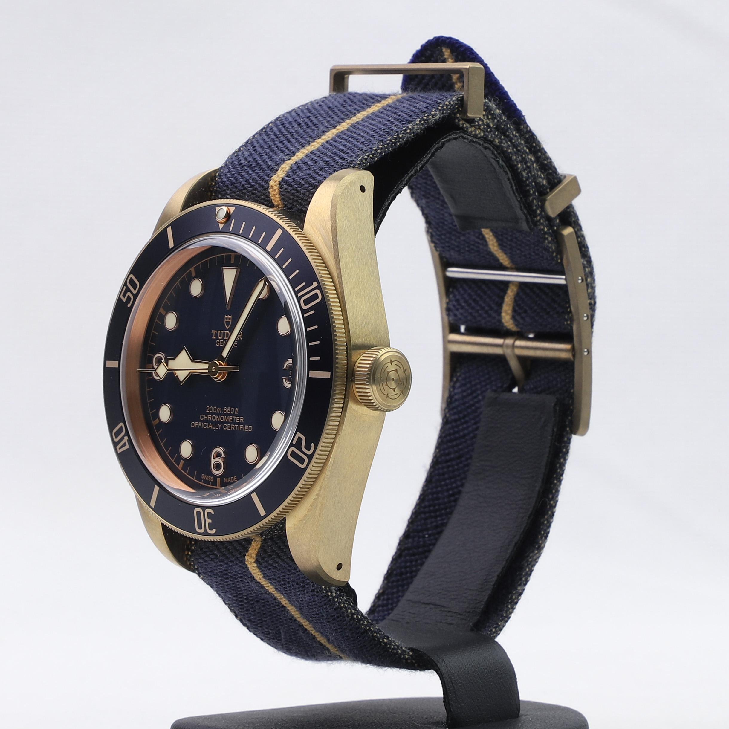 FS Tudor Heritage Black Bay Bronze Blue Bucherer Edition 79250BB