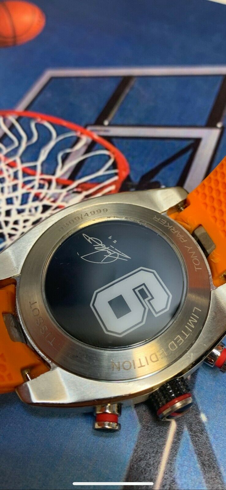 TISSOT MENS WATCH TONY PARKER LIMITED EDITION 0809/4999 REF TISSOT MENS WATCH TONY PARKER LIMITED EDITION 0809/4999 REF