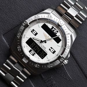 breitling aerospace white dial