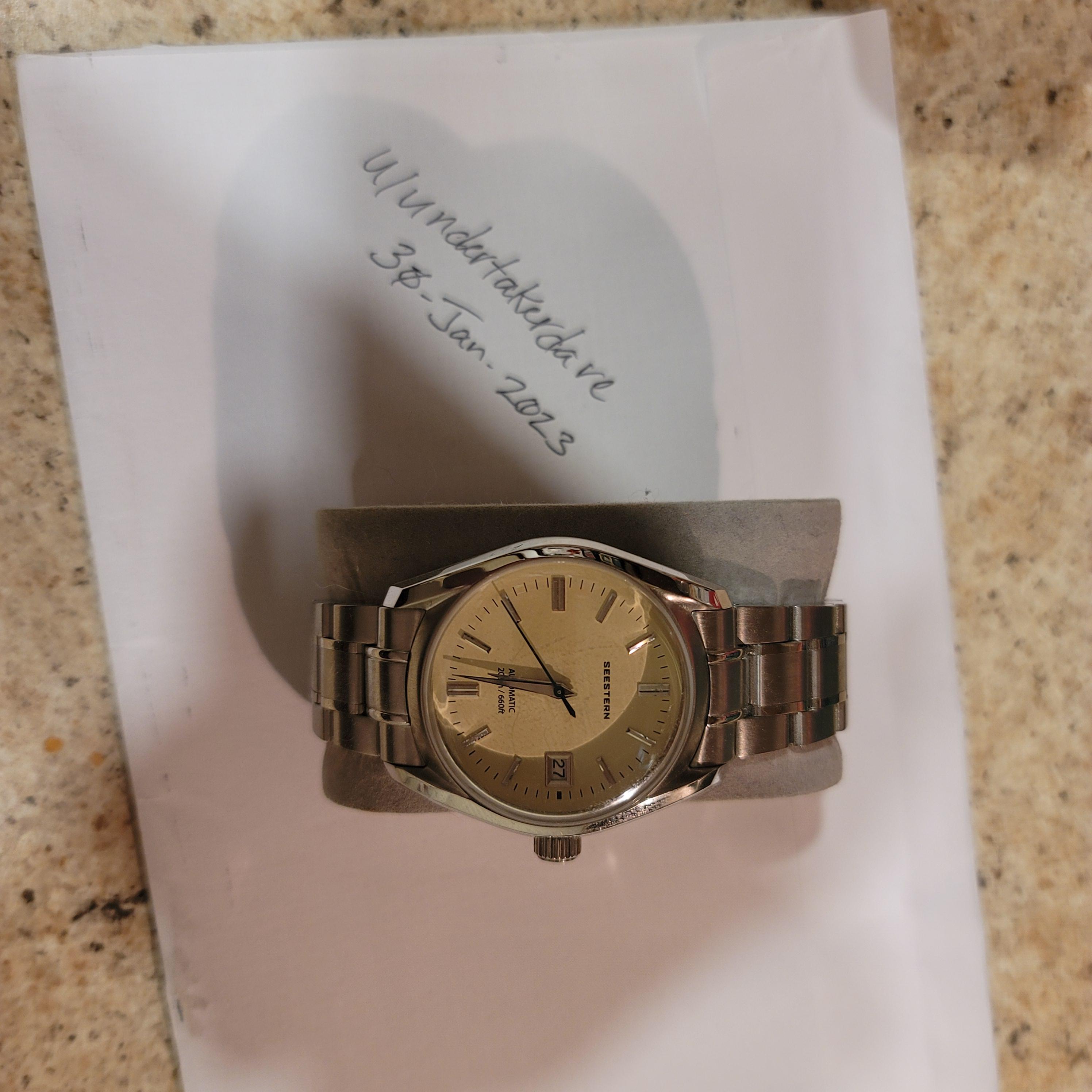 WTS WTT A gorgeous Seestern Grand Seiko homage. WatchCharts